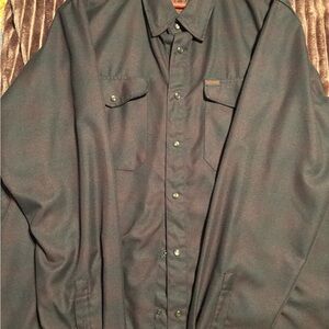 DIXXON Black Flannel Shirt